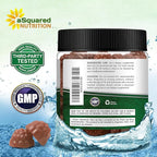 aSquared Nutrition Citrus Bergamot Gummies - Citrus Bergamot Extract Supplement 500mg Per Serving - Pure Gummy Alternative to Capsules & Pills