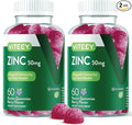 VITEEY Zinc Gummies for Men and Women - Zinc Supplements 50mg - Immune Boost & Skin Health - Vegan, Gluten Free - 120 Count