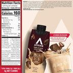 Atkins Mocha Latte Iced Coffee Flavored Protein Shake, High Protein, Low Glycemic, Low Carb and Low Sugar Shakes, Keto-Friendly, 12 Pack