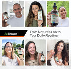 BIO KRAUTER® 9-in-1 Liver Detox with Vitamin C, Milk Thistle, Turmeric, Dandelion Root, Beet Root, Chanca Piedra for Liver Support - Vegan Liver Supplement, 60 Gummies, 30 Days of Supply - Non-GMO
