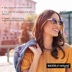 MASON NATURAL Evening Primrose Oil 1000 mg, Hormonal Balance & Skin Support for Women, Rich in Omega,6 GLA & LA, PMS & Menopause Relief Supplement, 60 Softgels