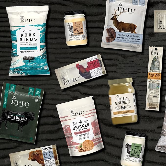 EPIC Chicken Sriracha Bar, Keto and Paleo Friendly, Protein Bars, 4 Ct, 5.2 oz