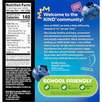 KIND Kids Granola Bars, Blueberry Muffin, Gluten Free, Low Sodium, Peanut and Tree Nut Free Snacks, 5g Protein, 5 Count
