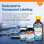 Carlson Labs Wild Caught Elite Omega-3, 1600mg, Omega 3s, Soft Gels, 90 Count