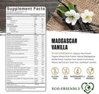 Ambrosia Planta - Plant-Based Protein Powder 20g | Dairy Free Vegan Protein Powder with BCAA Amino Acids | Keto-Friendly, No Added Sugar | 25 Servings | Vanilla
