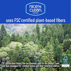 Nice 'N CLEAN Extra Large Flushable Wipes | 40% Larger Wipes | 6.8" x 7.5" Unscented XL Adult Wet Wipes | Septic and Sewer Safe | Fragrance Free, Hypoallergenic, Plant Based | 180 Butt Wipes