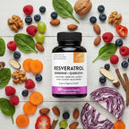 Resveratrol with Berberine Supplement For Gut Health Support | 120 Digestive Capsules For Women & Men | With Green Tea Extract, Star Anise, DGL, Grape Seed, Quercetin | Helps Ease Bloating & Digestion