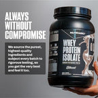 NutraBio 100% Whey Protein Isolate Protein Powder, 25g Protein with Complete Amino Acid Profile, Non-GMO, Soy & Gluten Free, Low Carb, Low Calorie Whey Protein Powder, Raw Unflavored, 2 Lbs