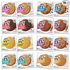 Lenny & Larry's Complete Protein Cookie, [8 Flavor Variety], Chewy Soft Baked, 16g Plant Protein, Vegan, Non-GMO, High Fiber, 4 Ounce Cookie (Pack of 16)