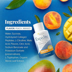 Medtrition Expedite Liquid Collagen, Peach Mango, 2 Fl Oz, Pack of 24 - Nutrition Support for General, Orthopedic & Cosmetic Surgery Recovery