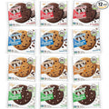 Lenny & Larry's Chocolate Lovers 4 Flavor Variety Pack, Soft Baked, 16g Plant Protein, Vegan, Non-GMO, 4 Ounce Cookie (Pack of 12)