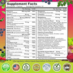 Women's Daily Multivitamin 50 Plus - Vegan Methylated Multivitamin for Women 50 and Over with Biotin, Organic Superfoods & Lutein - Eye, Energy, Gut & Optimal Health Support - Easy to Swallow Capsules
