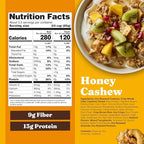 Catalina Crunch Protein Granola - Low Sugar Breakfast Cereal with 13g of Protein - Gluten Free, Keto Friendly - Honey Cashew - 8 oz. Bag (Pack of 3)