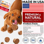 Dog UTI Treatment - 170 Cranberry Chews for Dogs - Urinary Tract Infection, Bladder & Kidney Health Multivitamin - Cranberry Supplement for Dogs with D-Mannose - Dog Vitamins and Supplements