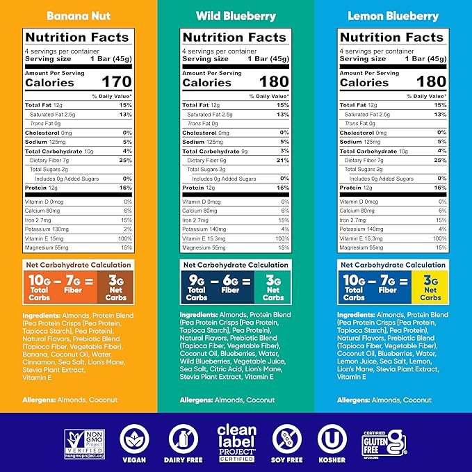 IQBAR Clean Plant Protein Bars - Fruit and Chocolate Lovers - 24 Count - Keto, Vegan, High Fiber, Gluten and Dairy Free, Low Sugar Snack - Brain and Body Nutrients for Focus, Energy, Meal Replacement