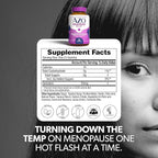 AZO Daytime 30 Count & Nighttime 30 Count Menopause Gummy Bundle for 24 Hour Support of Menopause Symptoms, Hot Flashes, Night Sweats & Sleeplessness