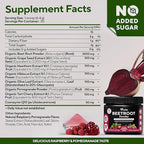 VitaUp Beet Root Powder 8 in 1 – USA Made Beets Powder Supplements with Grape Seed, Hawthorn, Coq10 – with Organic Beetroot for Energy & Circulation Support – Non-GMO, 30 Serving