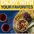 PLANTERS Deluxe Mixed Nuts with Sea Salt,27 oz Resealable Container - Variety Mixed Nuts Snacks with Cashews,Almonds,Pecans,Pistachios & Hazelnuts - Energy Boost - Kosher,(Pack of 2)