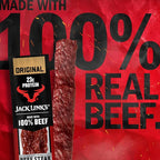 Jack Link's Beef Steak, Original - Protein Snacks, Beef Jerky Meat Snack with 23g of Protein, Made with 100% Beef, Individually Wrapped Bulk Snack Pack, Keto Friendly - 2 Oz. (12 Count)
