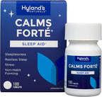 Hyland's Calms Forte Tablets, Natural Relief of Nervous Tension and Occasional Sleeplessness, 100 Count