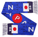 Japan Nippon Soccer Knit Scarf