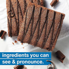 KIND Soft Baked Squares, Chocolate Almond Flour Brownie, Healthy Snack Bars, Gluten Free, 5g Protein, 6 Count (Pack of 2)